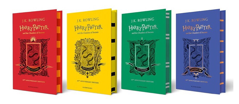Les Editions Ans De Harry Potter Bientot La Chambre Des Secrets Poudlard Org