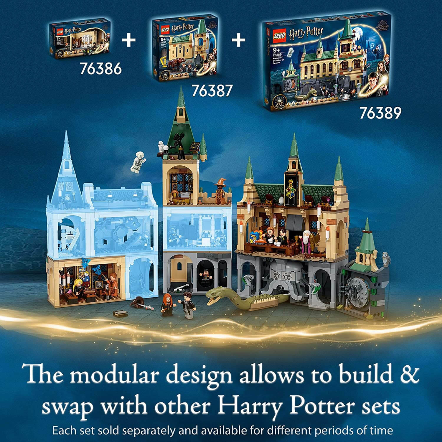 4 nouveaux sets lego Harry Potter