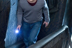 Harry wanders up the stairs at Grimmauld place (SC50)